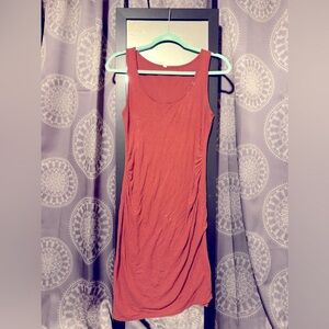 Maternity Dress in Peach